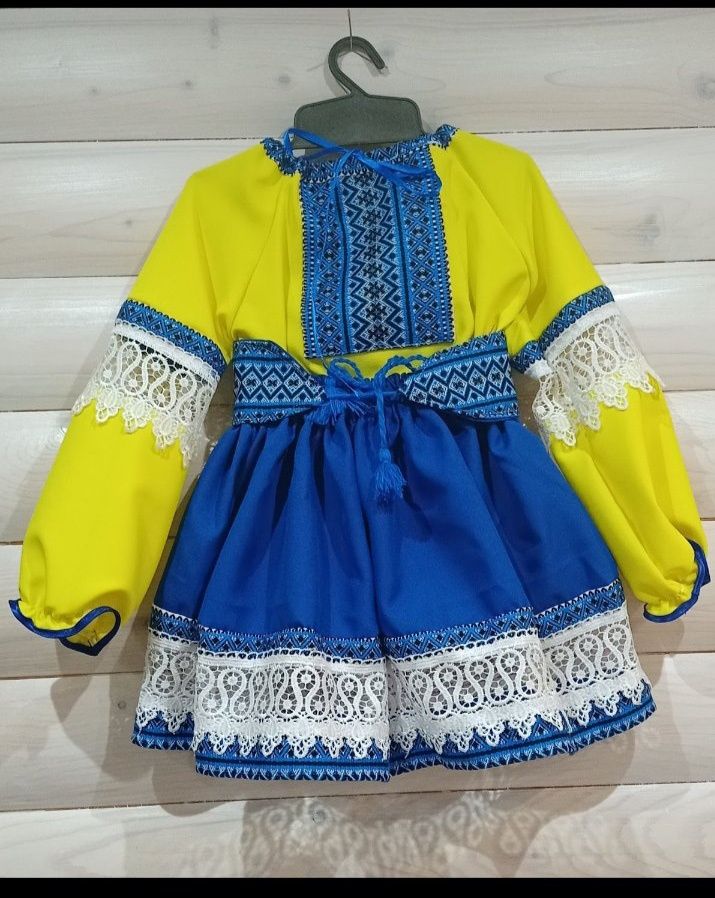 Вишита сорочка, комплект для дівчинки