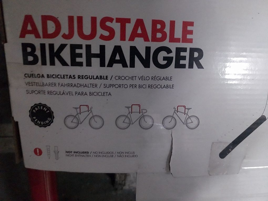 Suporte de parede para até duas bicicletas