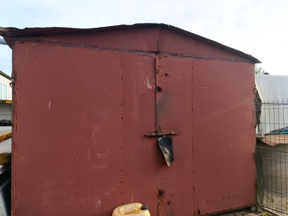 Garaż blaszak gruba blacha 3*5