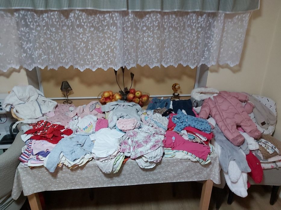 Ubranka ciuszki dla dziewczynki 56-62