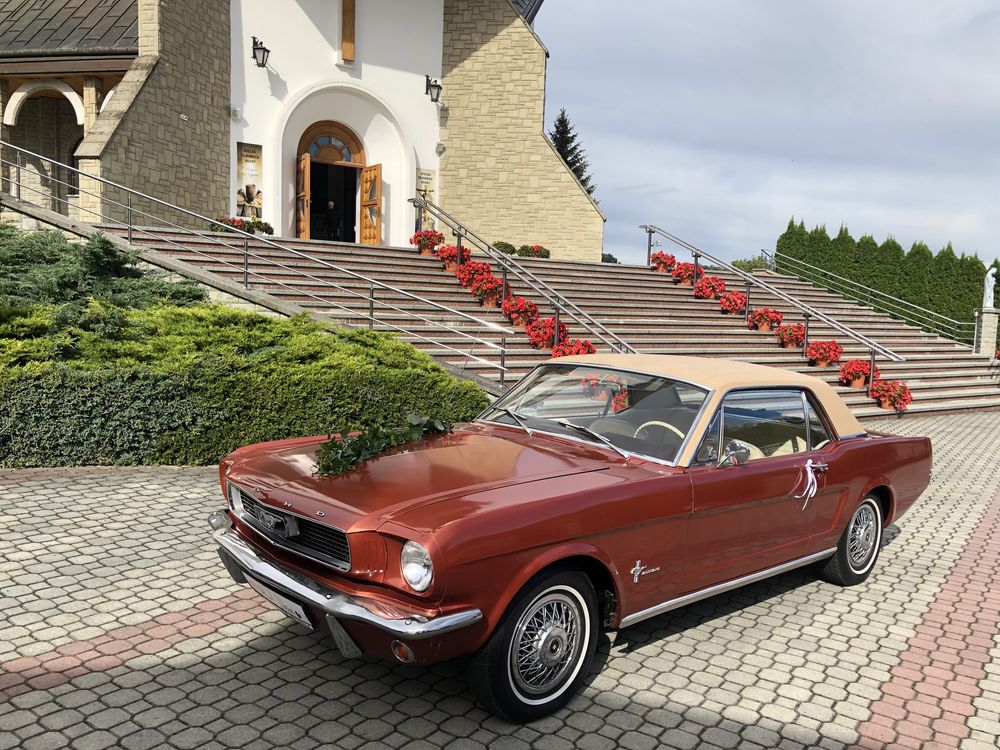 Samochód na ślub Ford Mustang Nowy Sącz, Limanowa, Gorlice, Tarnów