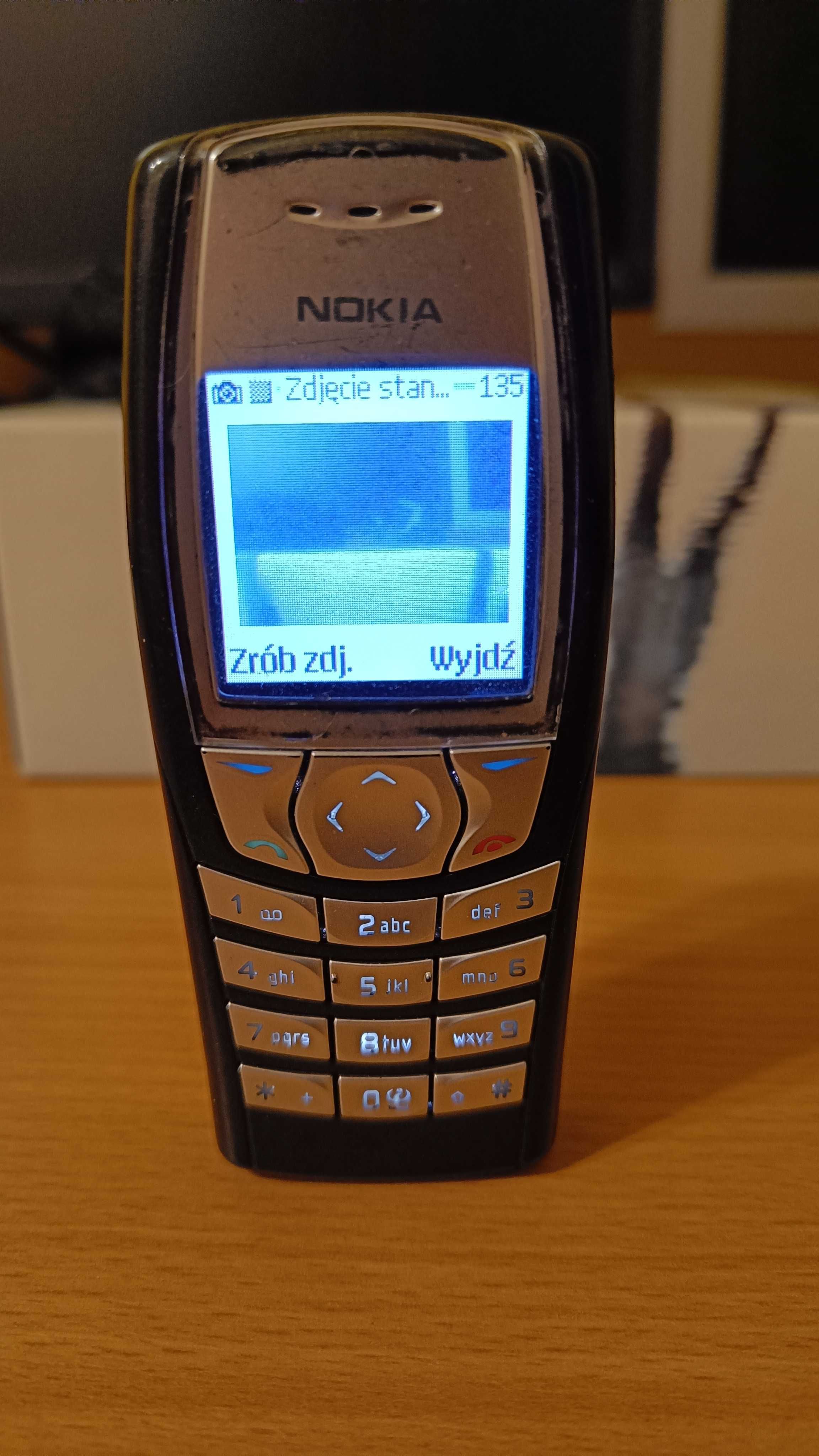 Nokia 6610i czarna z oryginalnym pudełkiem i instrukcją obsługi