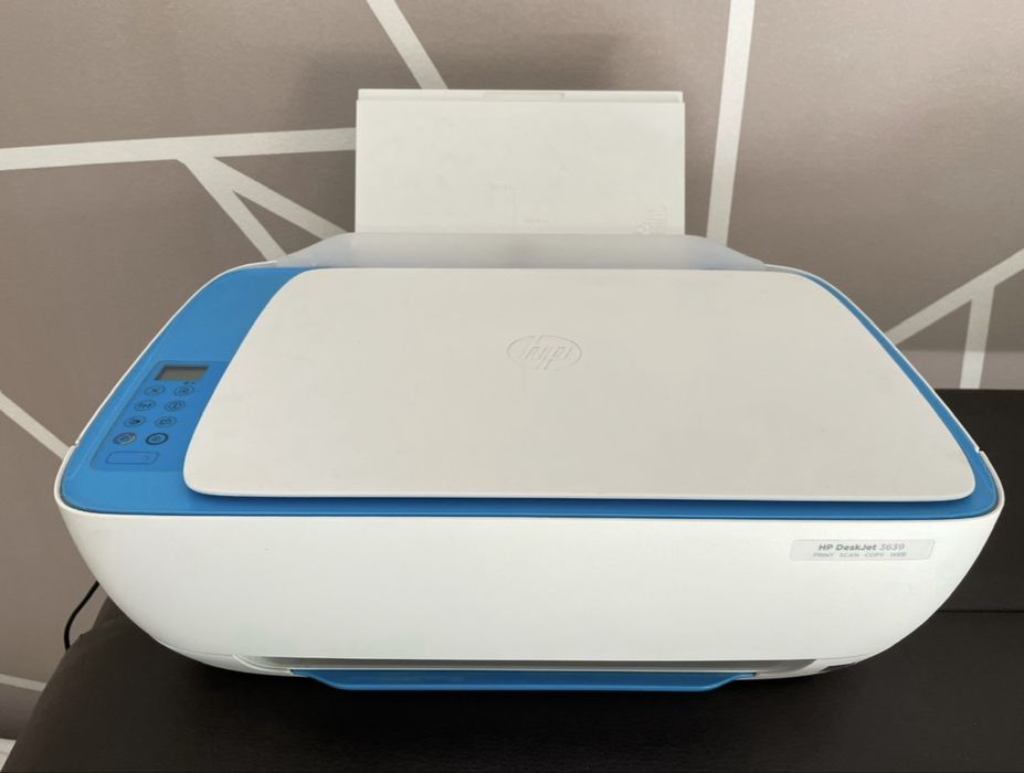 Impressora HP DeskJet 3639 (Multifunções - Jato de Tinta - Wi-Fi)