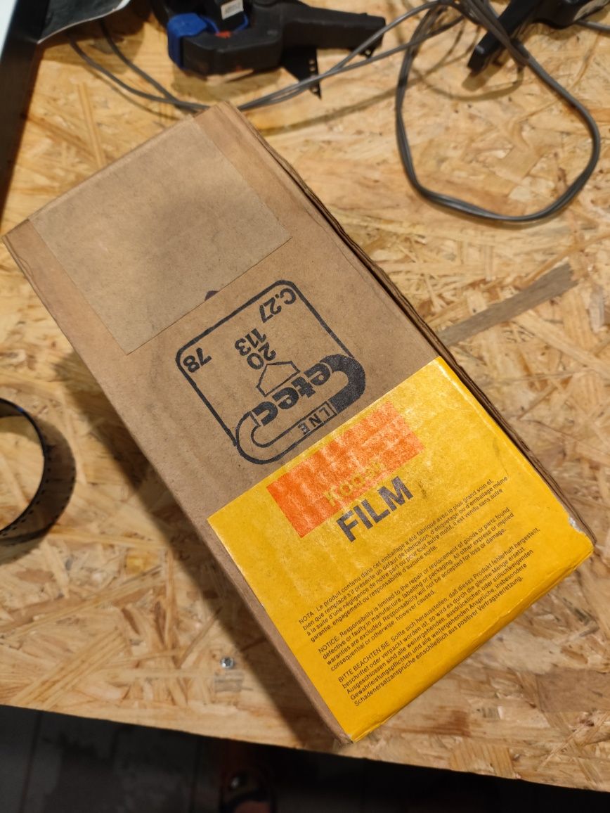 Kodak negatyw czarno-biały rolka