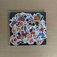 50 Stickers Autocolantes Disney, Mickey, Pateta, Pato Donald