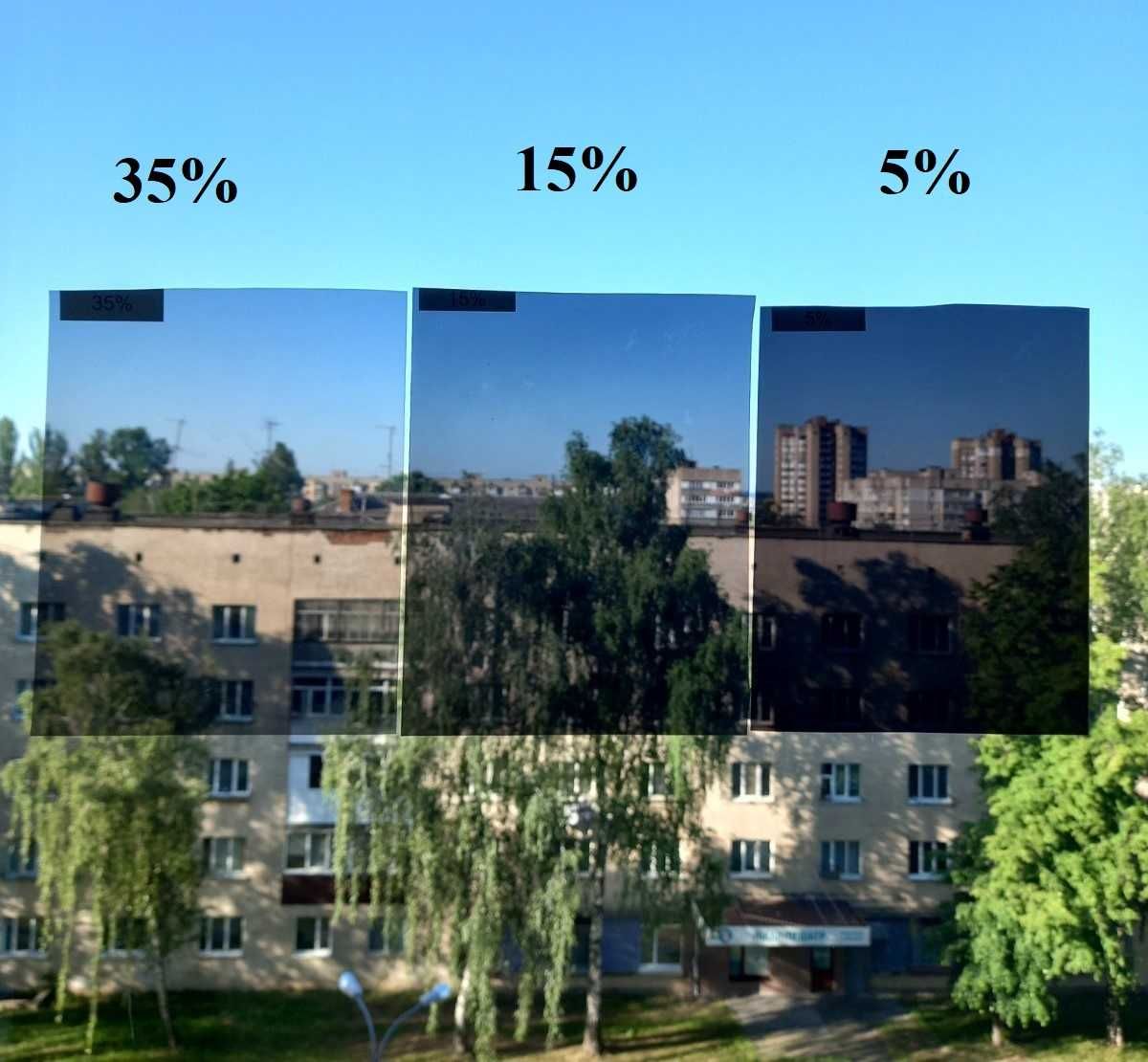 Тонувальна металізована (професійна) плівка на відріз від 1 метра