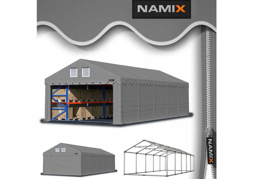 *** PROMOCJA *** Namiot ROYAL 6x10m hala magazynowy WZMOCNIONY