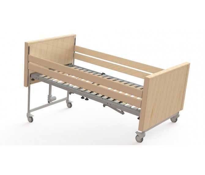 Cama Articulada Elétrica, 2 colchões, guardas, trapézio e  desmont