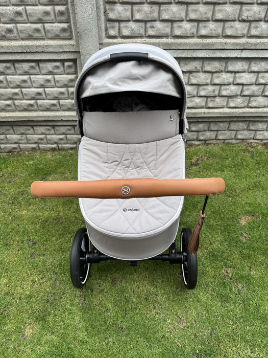 Cybex Priam 2.0 Soho Grey / Chrome Brown ( Gondola + Stelaż )