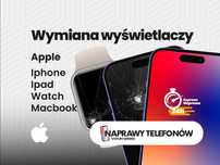 Wymiana wyświetlacza Apple Iphone, Ipad, Watch, Macbook Bydgoszcz