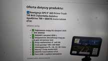 NAWIGACJA GPS 9" IGO Primo TruckTIRBUSCiężarówka Autobus Gps4Drive 799