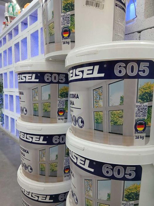 Шпаклівка фінішна універсальна KREISEL 605 (0,03 - 3мм) (16кг)