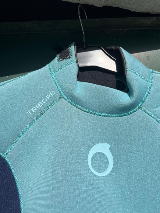 Fato de surf Tribord feminino 4/3 mm