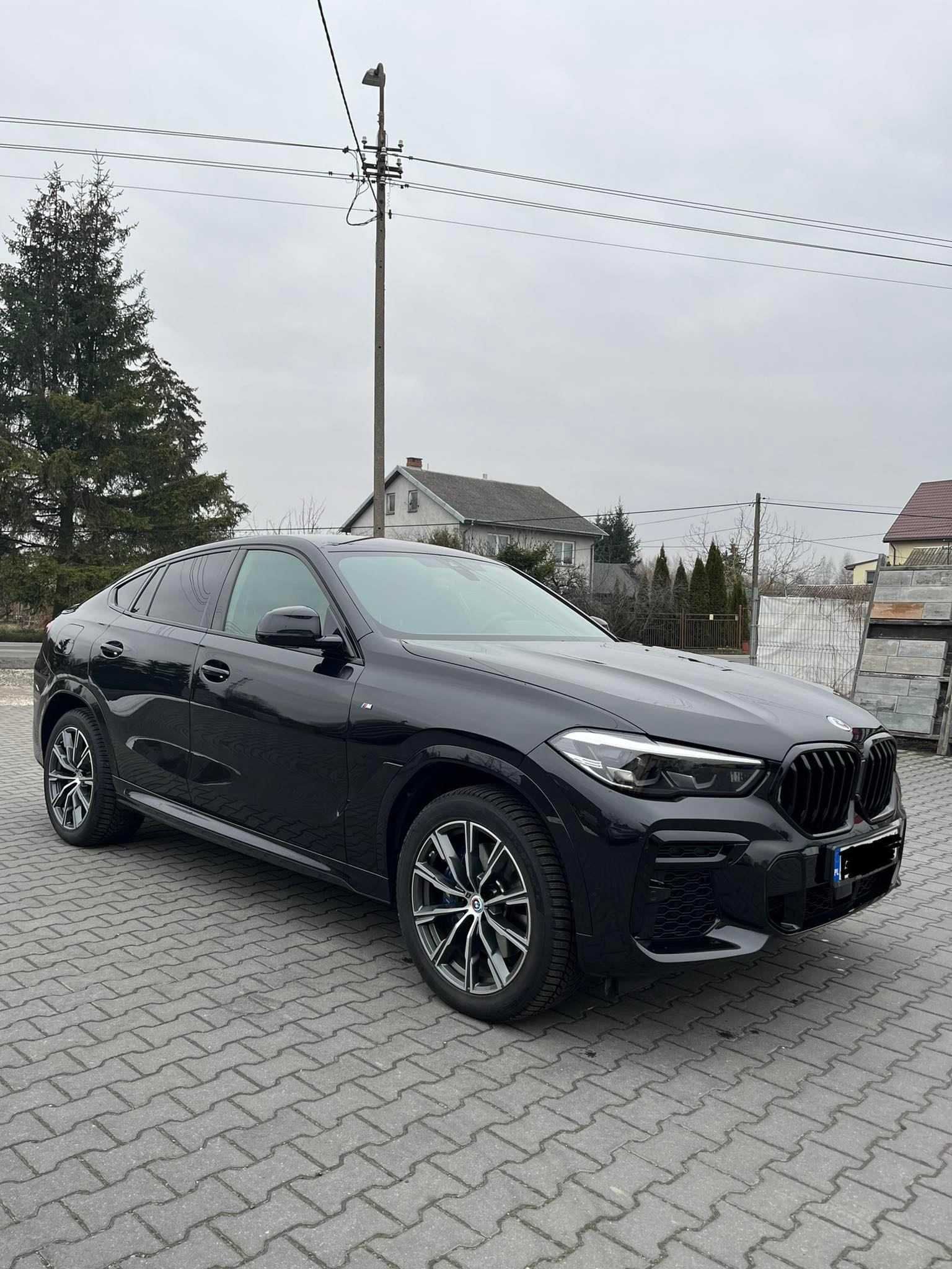 Samochód do ślubu BMW X6