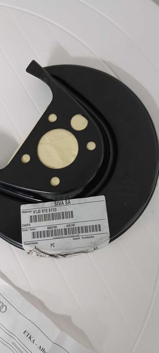Proteção discos travão traseiros Originais (Audi A3 8L/8P)