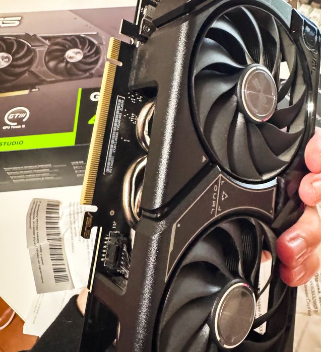 Відеокарта ASUS PCI-Ex GeForce RTX 4060 Ti Dual OC Edition 8GB GDDR6