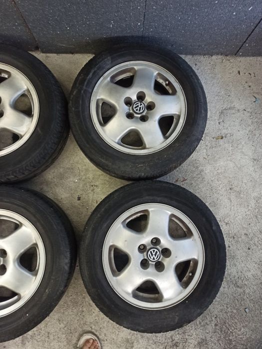Alufelgi+opony 5x100 *VW golf*