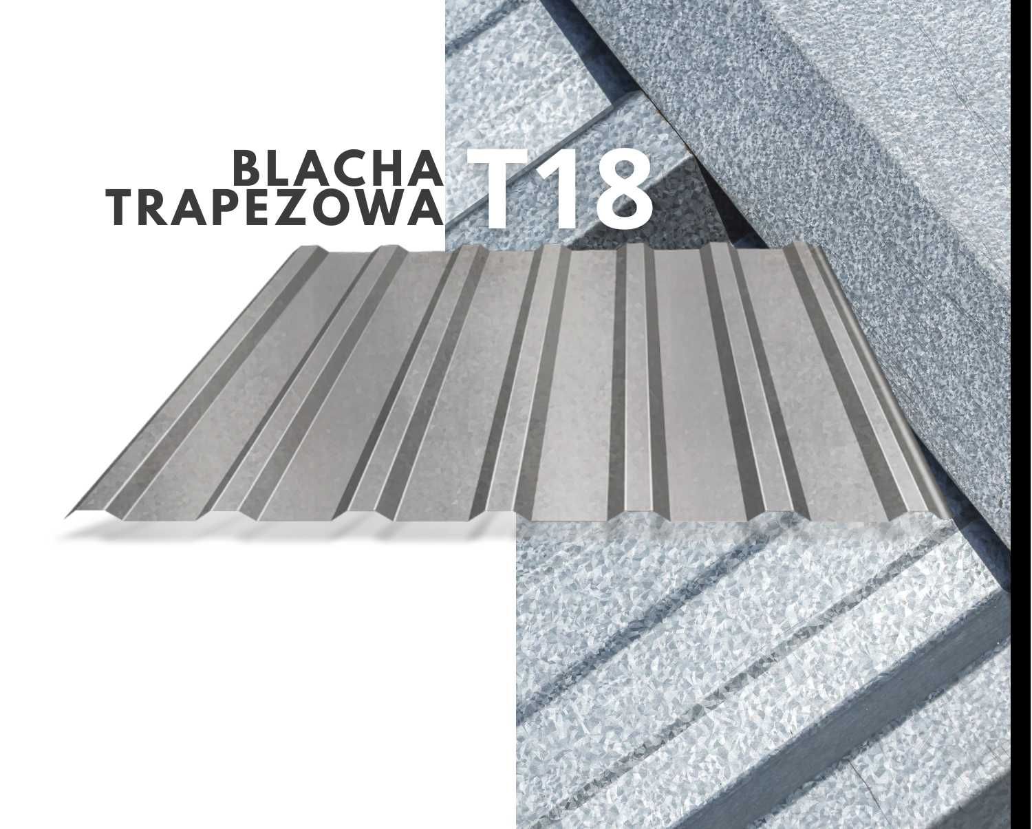 BLACHA TRAPEZOWA STALOWA dachowa blachy trapezowe ocynk filc Gat. 1