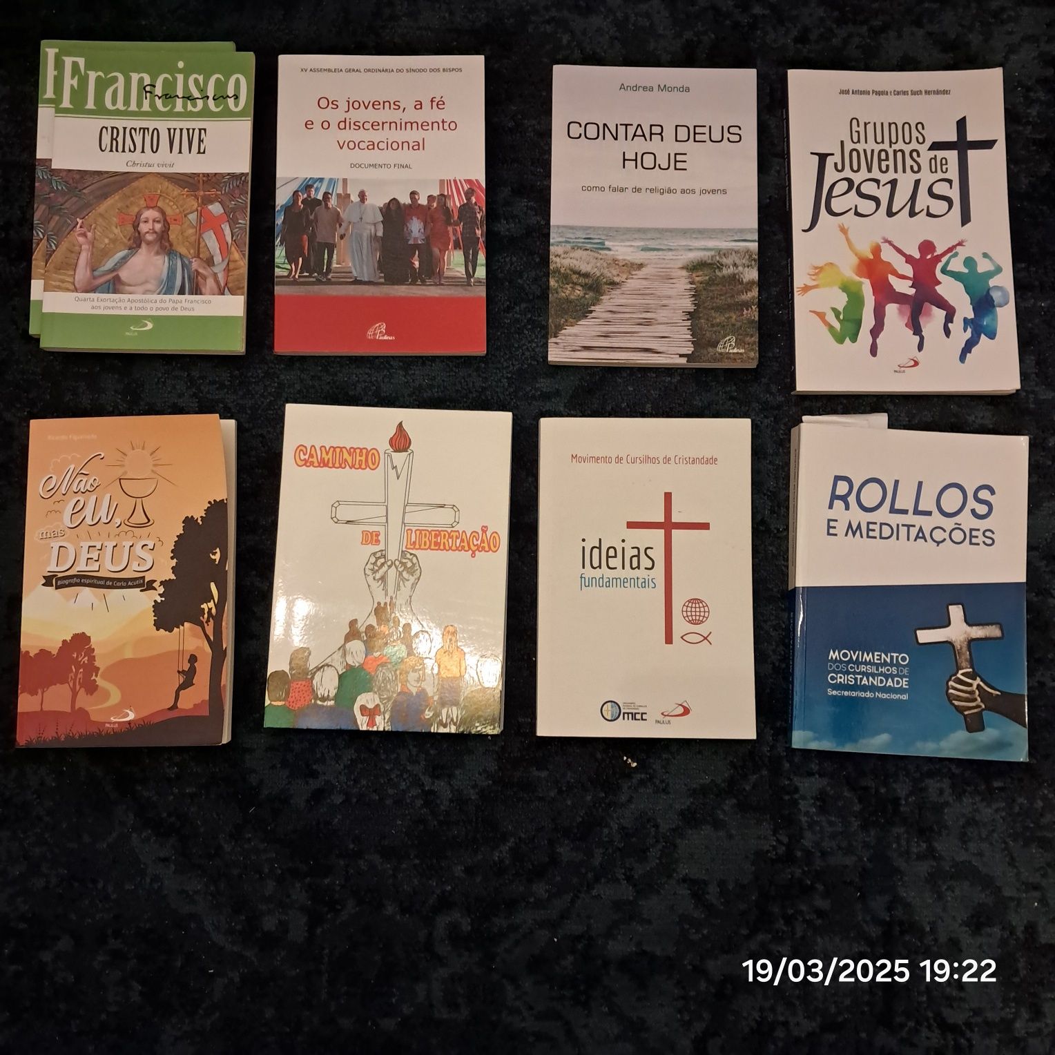 Livros vários - catequese, biblia, jovens e oração desde 1 euro