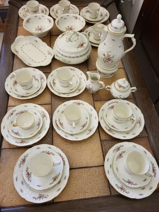 Rosenthal Sanssouci Classic Rose. Вишуканий посуд. Кавовий сеовіз