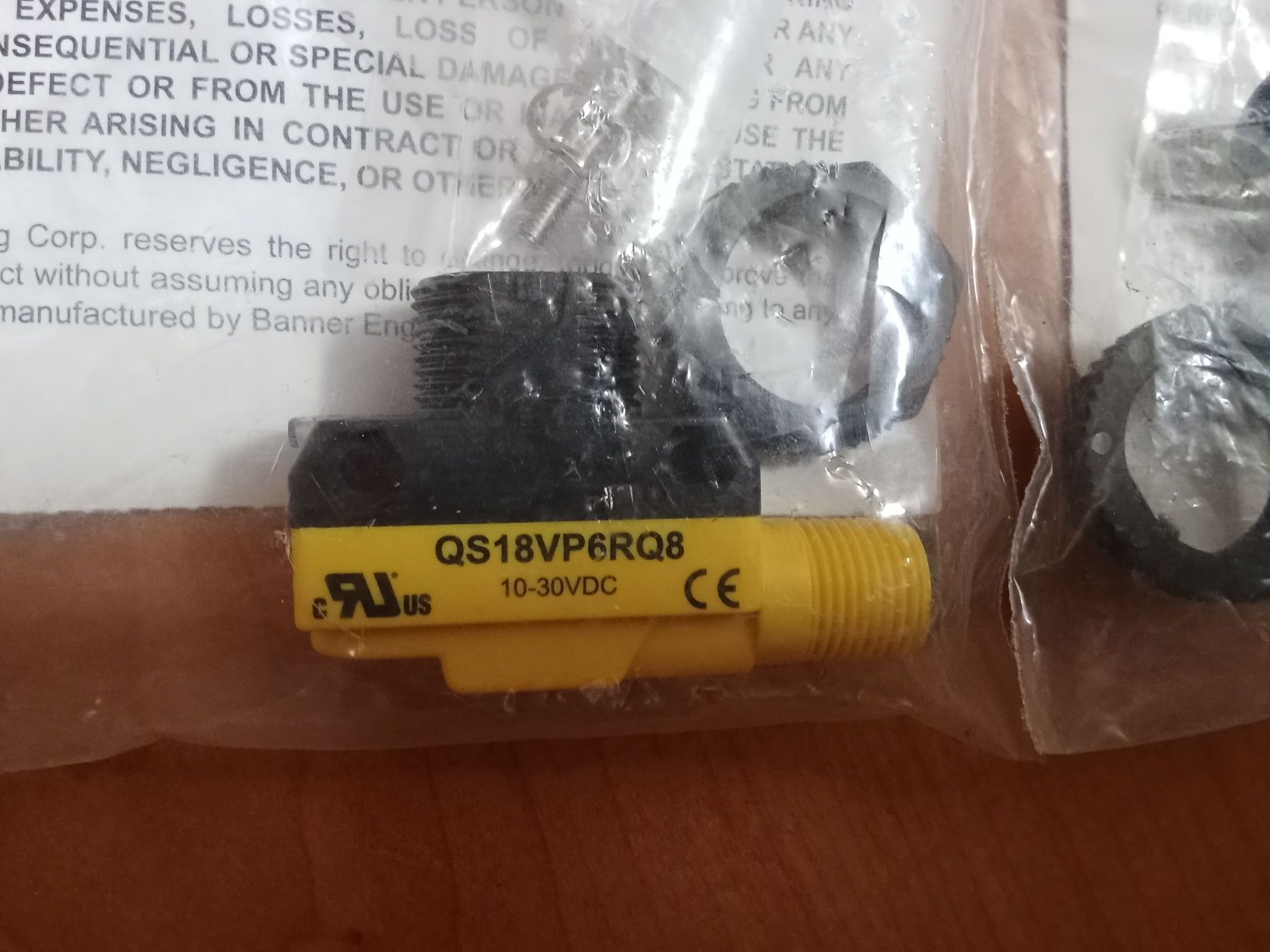 Sensor Fotoelétrico QS18VP6RQ8