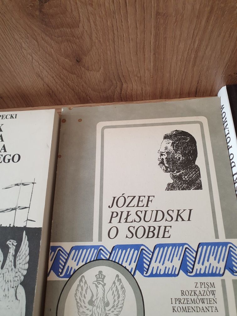 Książki Józef Piłsudski zestaw 6 książek