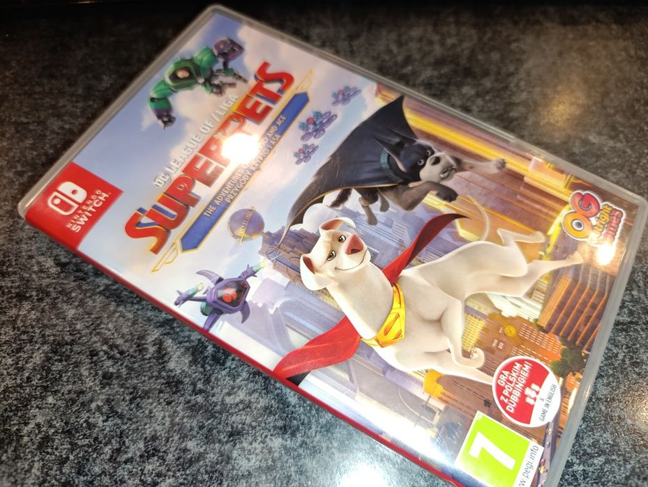 DC Liga Super-Pets Przygody Krypto i Asa Nintendo Switch dubbing pl
