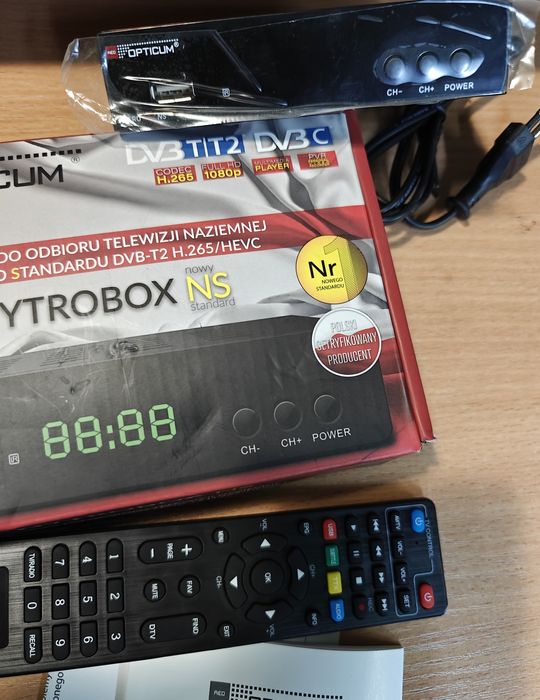 Dekoder Optimum  DVB-T2