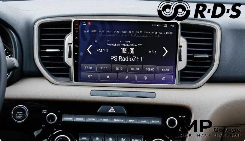 Radio KIA SPORTAGE_4 Android Nawigacja DSP 4G CarPlay/AA LTE  Montaż