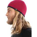 Icebreaker Pocket Hat Bordeaux двостороння шапка