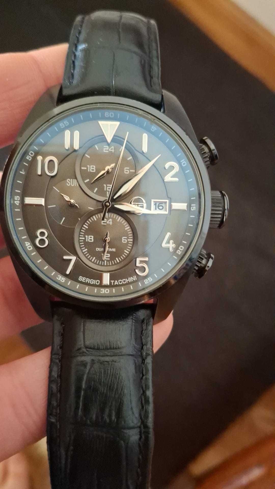 Relógio Cronógrafo Field Pilot Sérgio Tachinni c mov Seiko quartz