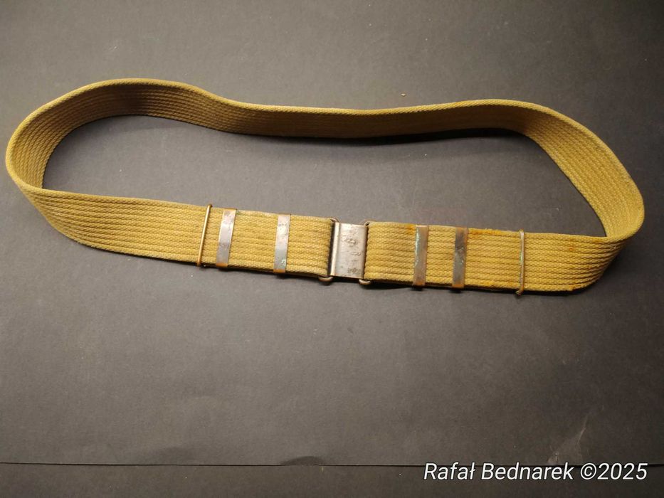 Wojsko Polskie PRL LWP pas do spodni 130cm