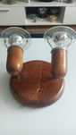 Lampa kinkiet drewno 2x E14 polski producent