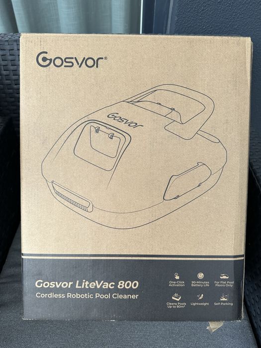 Aspirador de Piscina Automático sem Fios