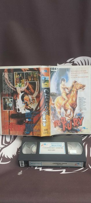 Kaseta VHS Czerwony Gniew (Red Fury)