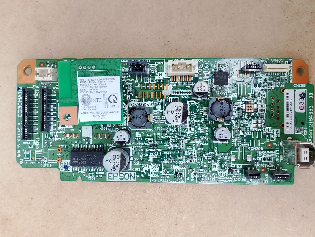 Основная плата форматер assy 2194954 00 epson xp 4100