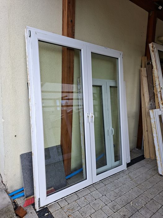 Okno ,drzwi tarasowe pcv używane