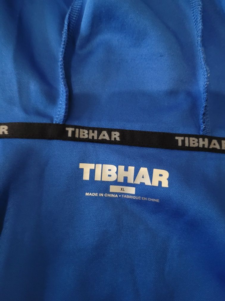 Tibhar męska bluza zapinana XL z kapturem tenis stołowy