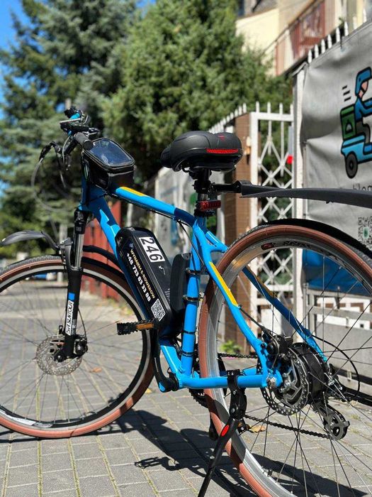 Wynajem elektrycznego roweru / E-bike rent / Аренда электровелосипеда