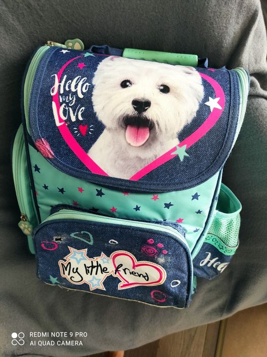 Oddam Plecak szkolny klasa 1-3 piesek Cool club