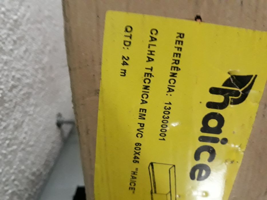 Calha técnica 60×45 em PVC da Haice