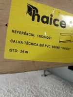 Calha técnica 60×45 em PVC da Haice