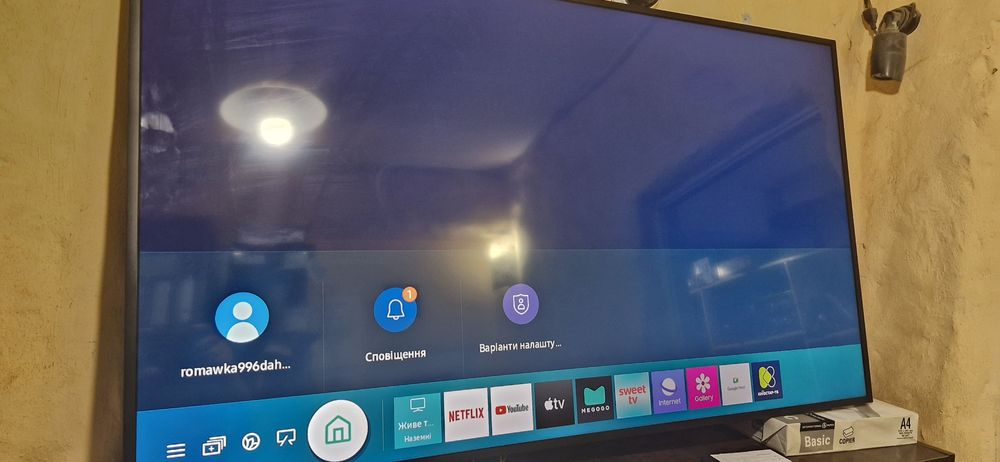 телевізор samsung qe55ls03a