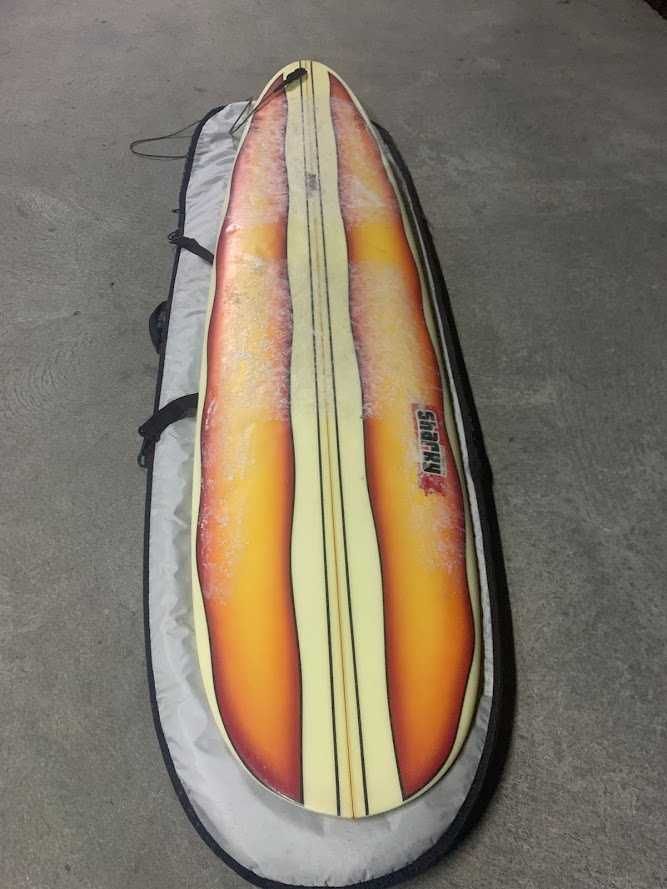 Longboard  com saco fcs