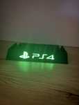 Stojak Podstawka na Gry Ps4 Napis Fluorescencyjny