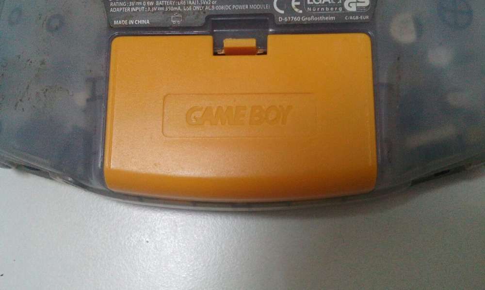 Gameboy pocket Color Advance tampa carregador clássico game boy gba gb