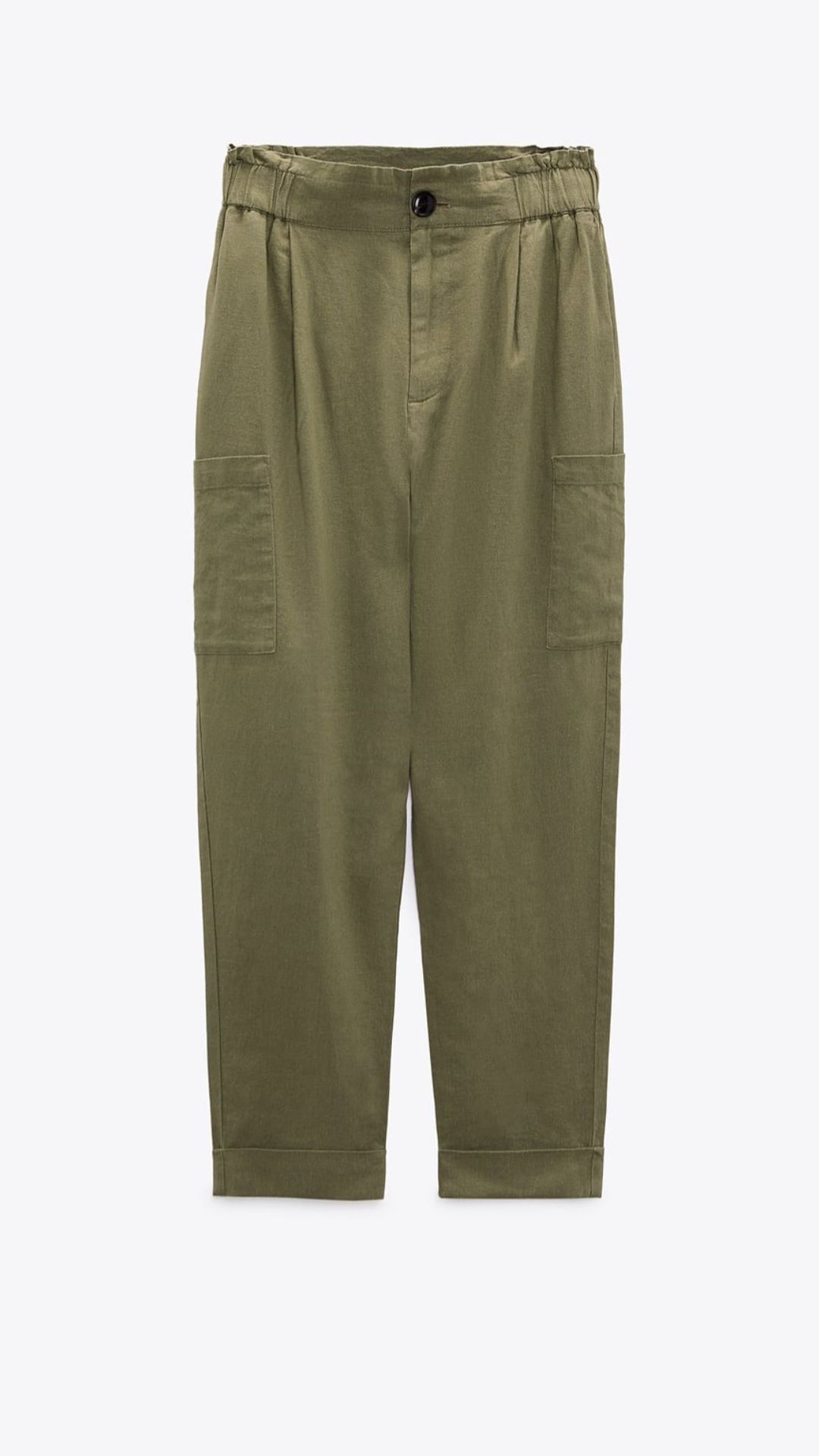 Літні брюки Zara, льон+ віскоза р.36 (S)