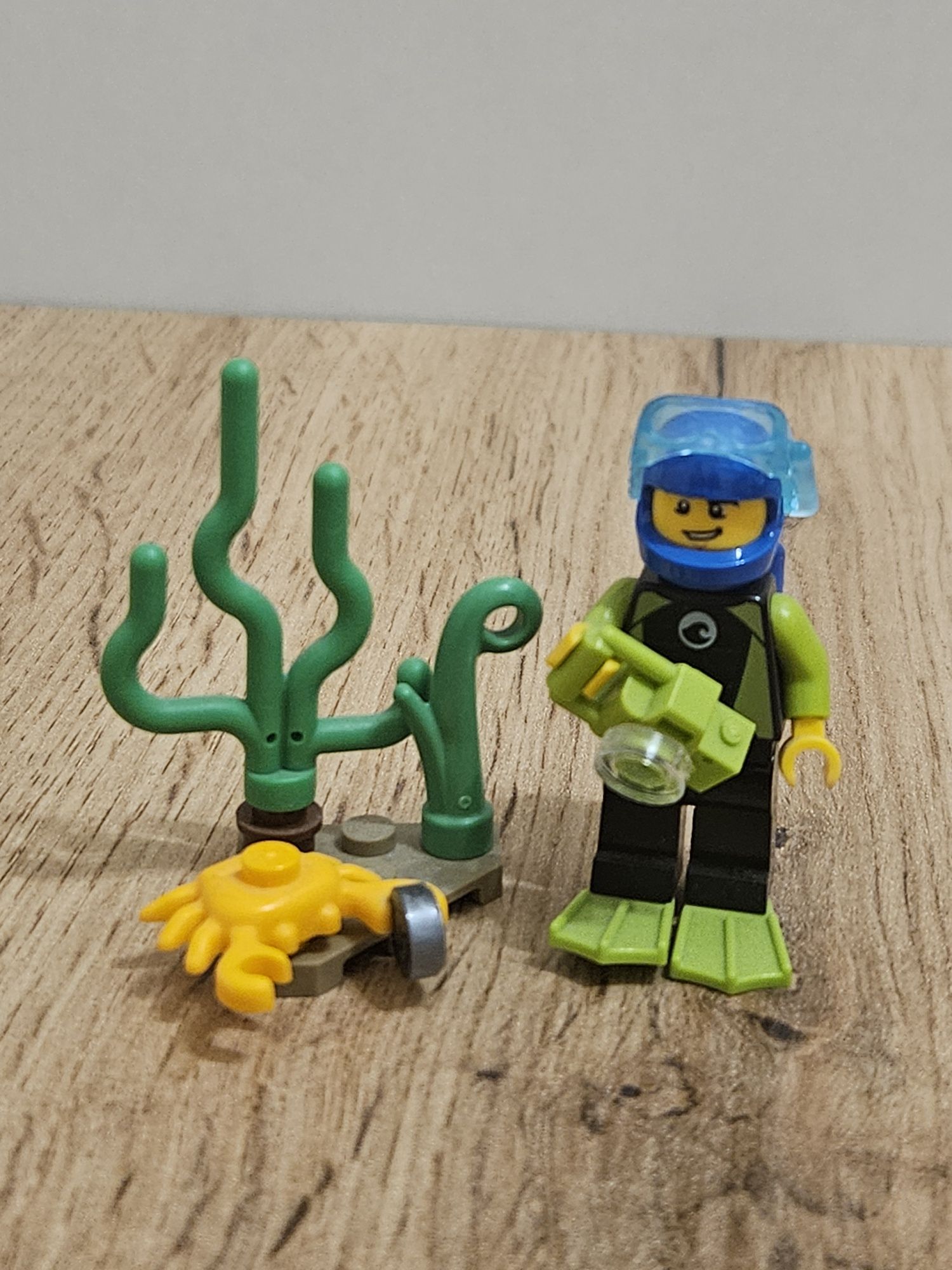 Lego City Płetwonurek i krab