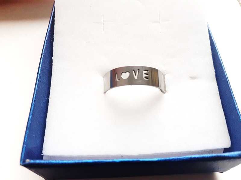 Obrączka Srebrna Lekka R 16 8, Stal Chirurgiczna, Nierdzewna, 7 wzorów