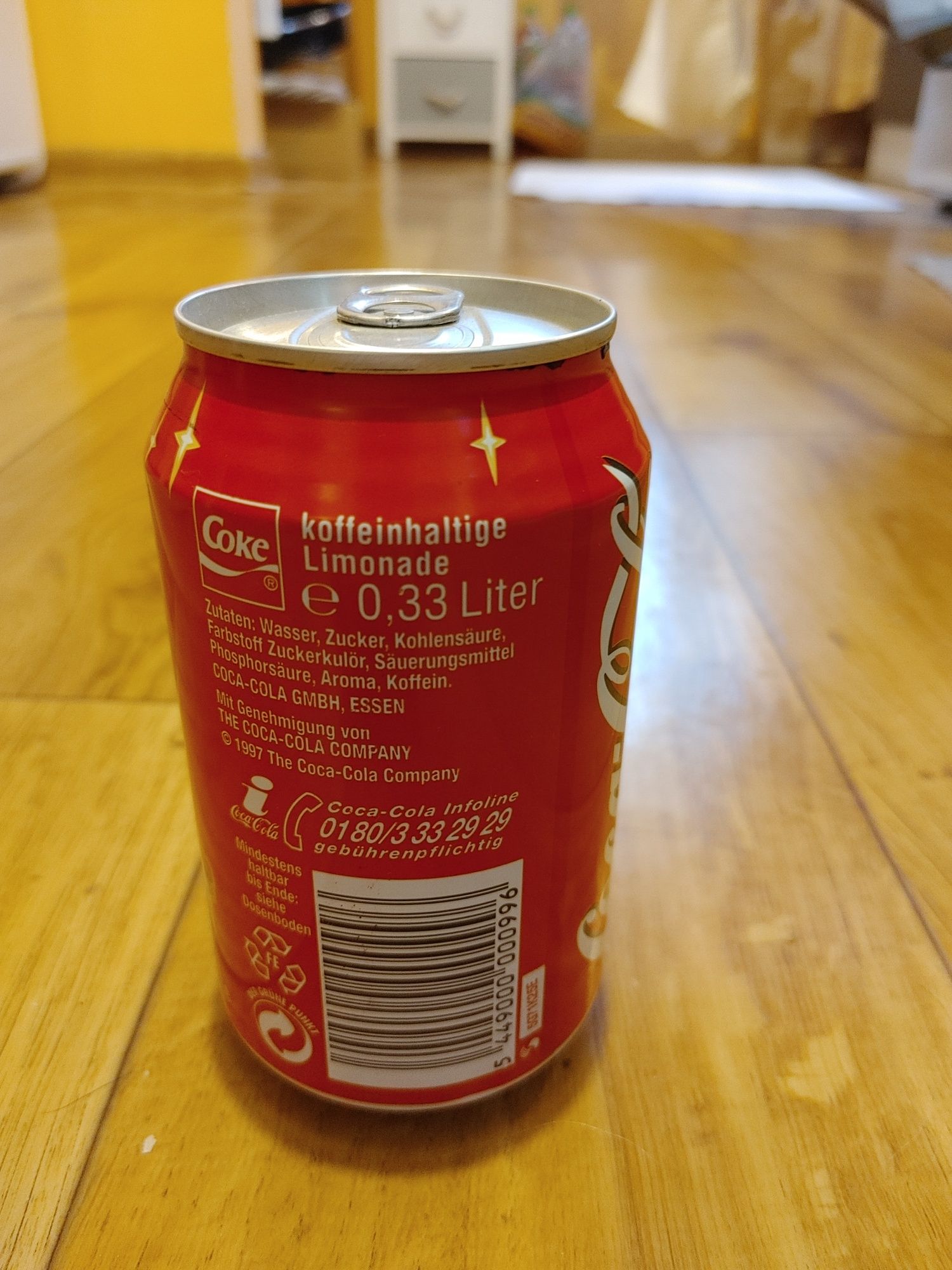 COCA COLA 1998r Pełna Puszka dla Kolekcjonera SPRAWDŹ